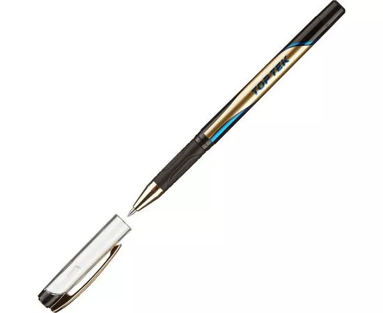 754144 - Ручка гелевая неавтоматическая Unomax/Unimax TopTekGelGoldDC 0,5мм,син,манж Арт.722481 (1)