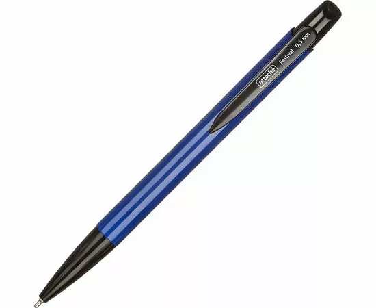 754264 - Ручка шариковая Attache Festival синий ст., автом., ассорт.корп. 1038975 (1)