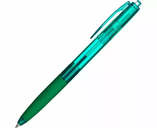 754321 - Ручка шариковая PILOT Super Grip BPGG-8R-F-G ав.резин.манжет.зеленая 0.22мм 735672 (1)