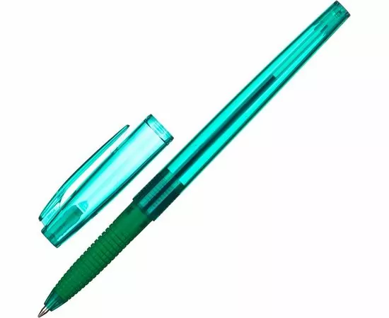 754324 - Ручка шариковая PILOT Super Grip G BPS-GG-F-G резин.манжет. зеленая 0,22мм 735667 (1)