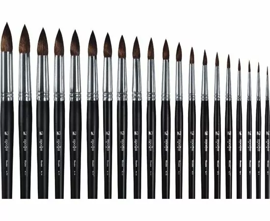 756790 - Кисть Альбатрос Профи белка №9  круглая 657209 (1)