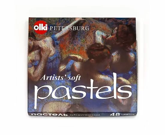 756976 - Пастель Olki Soft Ассорти 48 цв. сухая, арт.0021 633490 (1)