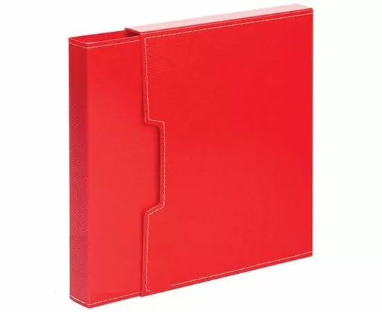 431142 - Папка на 80 файлов в коробе красный (1)