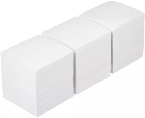 753153 - Блок-кубик ATTACHE запасной 9х9х9 белый блок, 3штуки/спайка 1098646 (1)