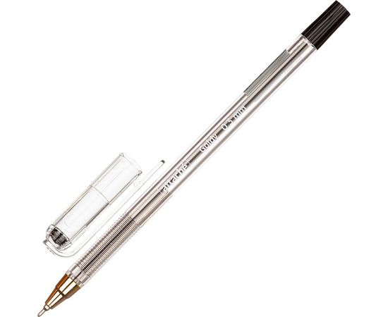 754270 - Ручка шариковая Attache Goldy, 0,3мм, черный, маслян.,неавт., б/манж. 977958 (1)