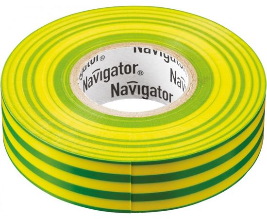 380476 - Navigator изолента ПВХ 15/20 желто-зеленая (10!) 71108 (1)