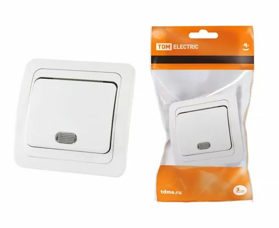 386703 - TDM Валдай выкл. СУ 1 кл. 10А бел. (инд.) (10!) SQ1804-0004 (1)