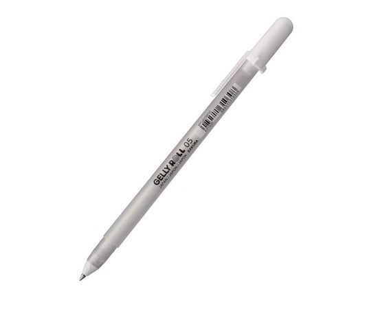 756898 - Ручка гелевая Sakura Gelly Roll Белый тонкий стержень 05, XPGB05#50 1204859 (1)