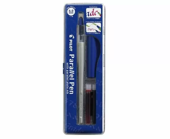 756907 - Ручка перьевая для каллиграфии PILOT Parallel Pen, 6,0 мм FP3-60-SS 1006827 (1)