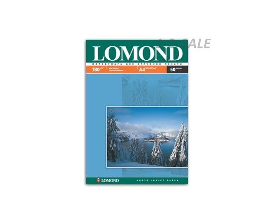 145510 - Фотобумага Lomond матовая 50лист. A4 180г/м2 (19 штук) арт.0102014 (1)