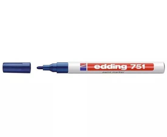 54284 - Маркер пеинт (лак) EDDING E-751/3 синий, 1-2мм, мет. корп., Германи 87777 (1)