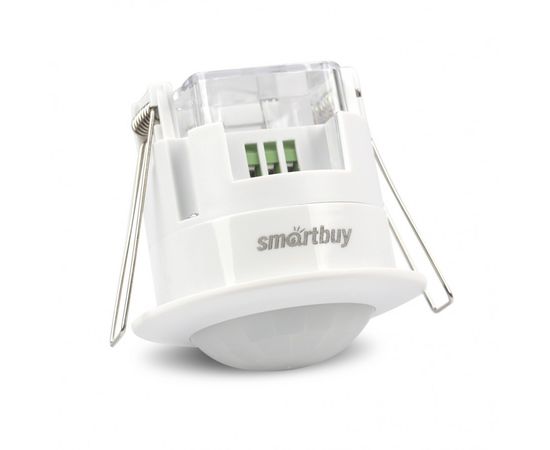 695425 - Smartbuy ИК-датчик движения потолочный встр. СУ 1200W до 6м IP20 (sbl-ms-017) (1)