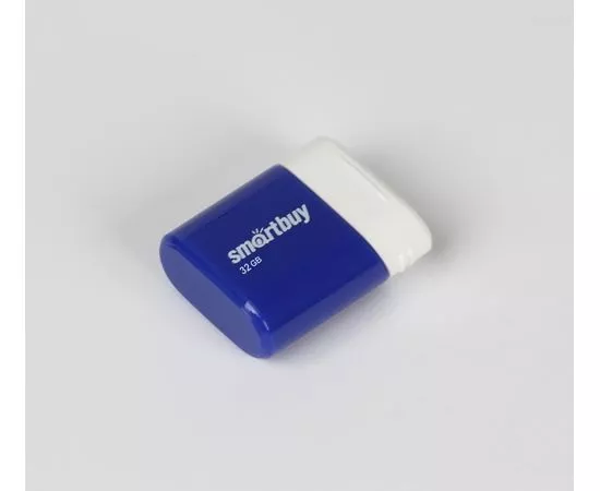699105 - Флэш-диск (флэшка) USB Smartbuy 64GB LARA Blue (SB64GBLARA-B) (1)