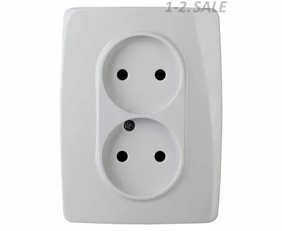 661284 - ЭРА 12 роз. СУ 2мест. 16А белый, автоклеммы 12-2107-01 (1)