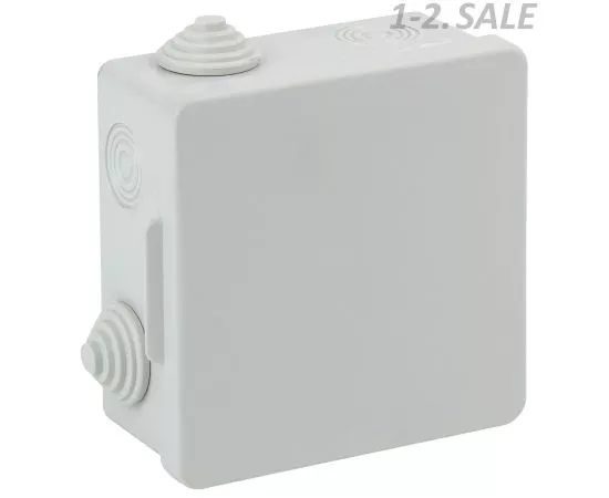 686446 - ЭРА KOR-100-100-50-8g кор. распаячн. ОУ КОР 100х100х50мм с гермовводами 8 вх. IP54 1485 (1)