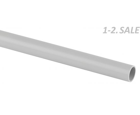 686498 - ЭРА TRUB-63-2-PVC Гладкая ПВХ Труба гладкая жесткая (серый) ПВХ d 63мм (2м) 3236 (1)