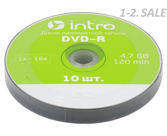 691087 - Intro DVD-R 16х 4,7GB Shrink 10 7671 (1)
