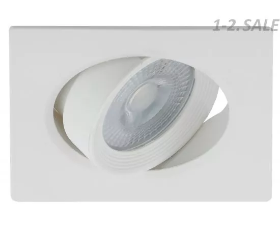 695968 - ЭРА KL LED 21A-5 3K WH св-к св/д квадратный поворотн. LED SMD 5W 3000K, белый (100/12 (1)