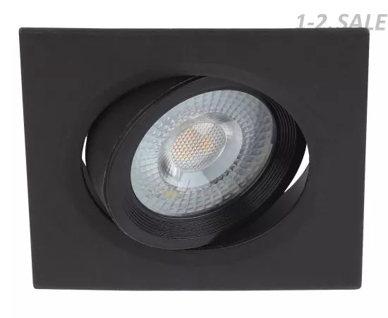 695969 - ЭРА KL LED 21A-5 4K BK св-к св-к св/д квадратный поворотн. LED SMD 5W 4000K, (1)