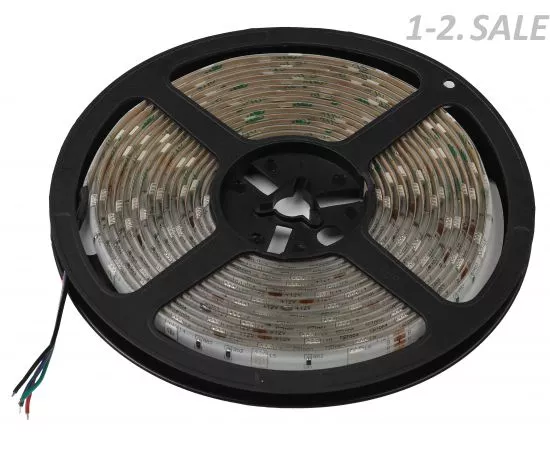 713388 - ЭРА лента св/д 12V 7.2W/m 30Led/m IP65 RGB 5м LS5050-7,2-30-12-RGB-IP65-5m 4913 (1)