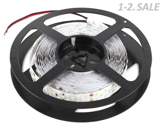 718373 - ЭРА лента св/д 24V 27w/m 252 led/m IP33 теплый, 3 ряда св/д, 5м-3000K 3956 (1)