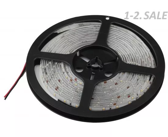 718380 - ЭРА лента св/д 24V 4.8w/m 60led/m IP65 холодный SMD2835, 5m LS2835-4.8-60-24-65-4000К-5m 4090 (1)