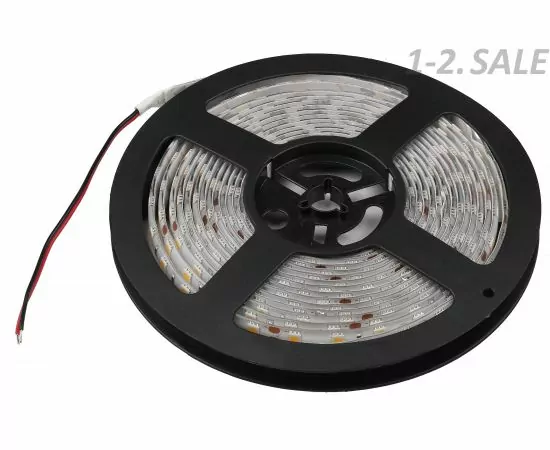 718385 - ЭРА лента св/д 24V 14.4w/m 60led/m IP65 холодный SMD5050, 5m LS5050-14.4-60-24-65-4000К-5m 4212 (1)