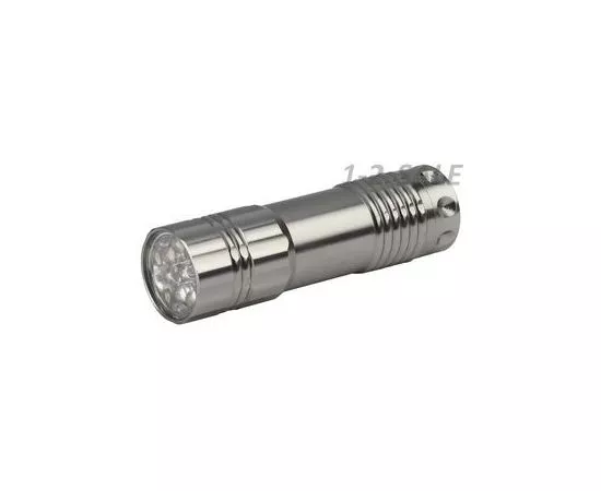 554007 - ТРОФИ фонарь ручной TM9-BL (3xR03) 9св/д серебр./металл, блистер (1)