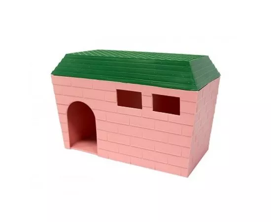 743363 - Дом для грызунов пластмассовый квадр. (основание,крыша), RP3210 Зооник (1)