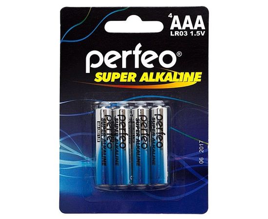 564129 - Элемент питания Perfeo Super Alkaline LR03/286 BL4 (1)