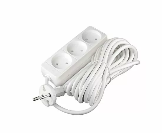 415548 - Сет. удлинитель СОЮЗ ПВС 2х1 3роз.  7м 10А 481S-1307 (1)