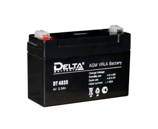 419967 - Аккумулятор 04V 3.5Ah Delta DT 4035, 90x34x66 (1)