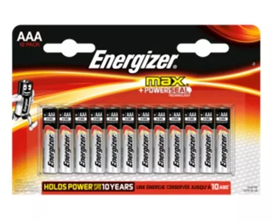 501868 - Элемент питания Energizer MAX LR03/286 BL12 (1)