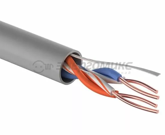 609277 - Кабель UTP 2PR 24AWG CAT5e 305м CCA PROCONNECT, 01-0022-3 (1)