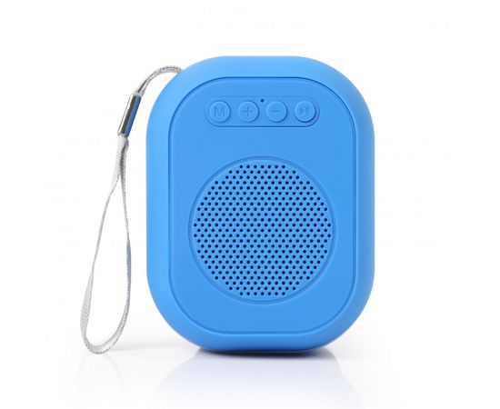 732347 - Портативная колонка Bluetooth Smartbuy BLOOM, 3W, MP3, FM-радио, синяя (SBS-150)/30 (1)