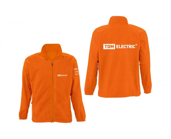 684526 - TDM Куртка флисовая оранжевая (М) RM0109-0012 (1)