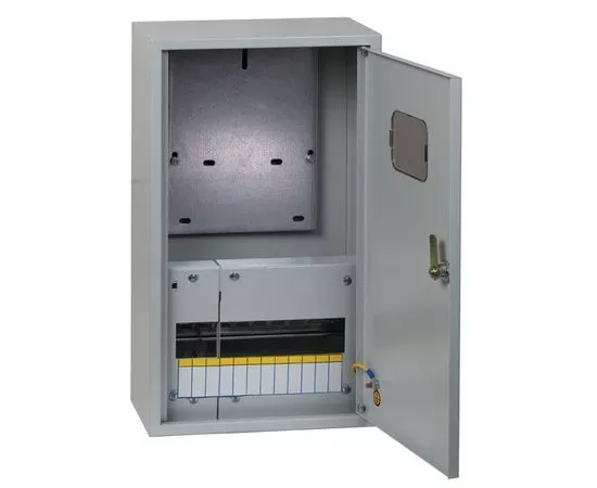 578098 - EKF Basic щит учетно-распред. навесной ЩУРН 3/12 окно IP31 (500х300х160) (1)