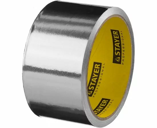 655217 - Алюминиевая лента, STAYER Professional 12268-50-10, до 120°С, 50мкм, 50мм х 10м (1)