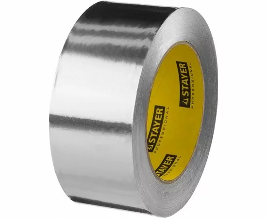 655219 - Алюминиевая лента, STAYER Professional 12268-50-50, до 120°С, 50мкм, 50мм х 50м (1)
