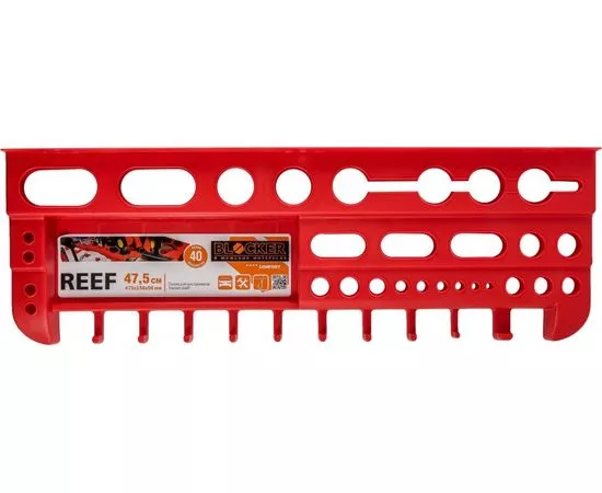 769071 - Полка для инструмента REEF 47,5см, красный ПЦ3671КР Blocker (1)