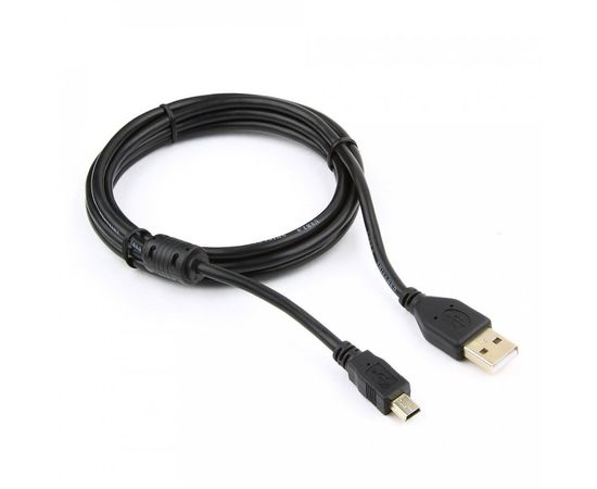 239070 - Кабель USB(A)шт. - miniUSBшт. 1.8 м с фильтром GOLD Gembird/Cablexpert CCF-USB2-AM5P-6 (1)