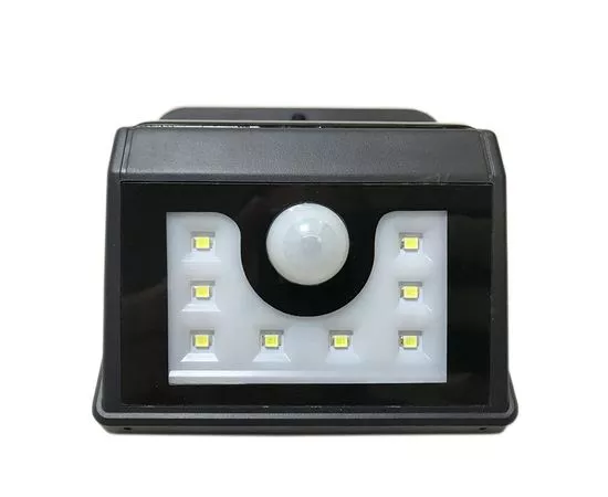 688644 - LAMPER LED св-к на солн. батарее настенный с датчиком движ. и осв-ти (фотореле), 8 св/д,80lm,602-210 (1)