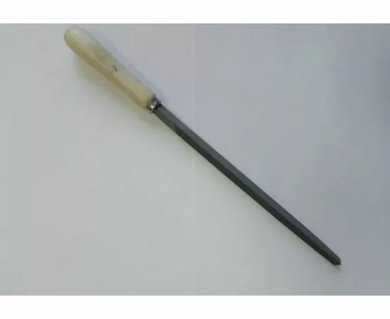 729602 - 3-ON Напильник с деревянной ручкой №2, трехгранный, 150 мм, 04-05-150 (1)