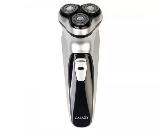 769265 - Бритва Galaxy GL0-4209 серебро, 5Вт, 3 плавающие головки, инд.заряда, аккум/220В, USB зарядка (1)