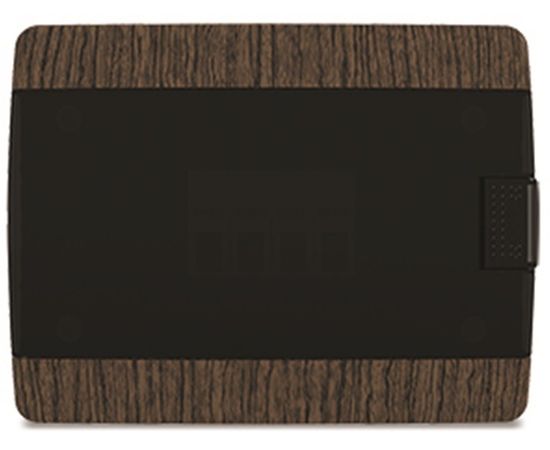 680866 - QUEL (T-plast) бокс ЩРВ–П-6 дверца PC прозр. черная 6 мод., корпус ABS Венге, IP41 4501-0106-00300 (1)