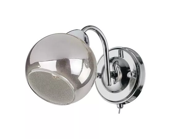 726747 - Luminarte бра AURA 1x40W E27 металл/стекло 200x130x180 хром AURA-WL40E27-1CH (1)