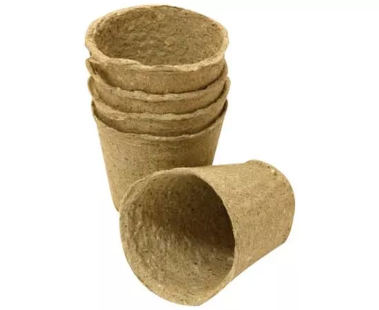 447459 - Торфяные горшочки д/рассады Умный огород 80*80мм кругл. (уп. 20шт) цена за уп Экоторф МОСКВА (1)