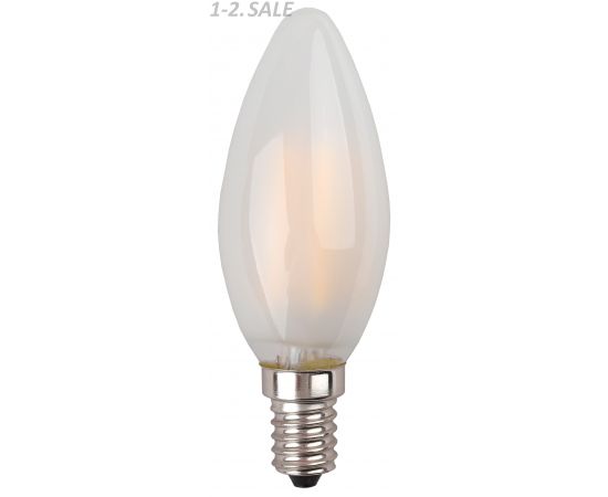 763812 - ЭРА F-LED свеча C35 E14 9W(770lm) 2700K 2K филамент (нитевидная) матовая 100х35 B35-9W-827-E14 2921 (2)