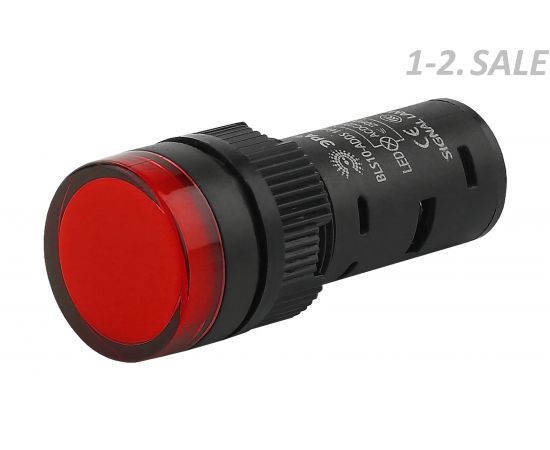 769899 - ЭРА Лампа AD16DS(LED)матрица d16мм красный 230В AC (1)