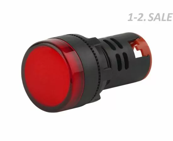 769904 - ЭРА Лампа AD22DS(LED)матрица d22мм красный 24В AC/DC (1)